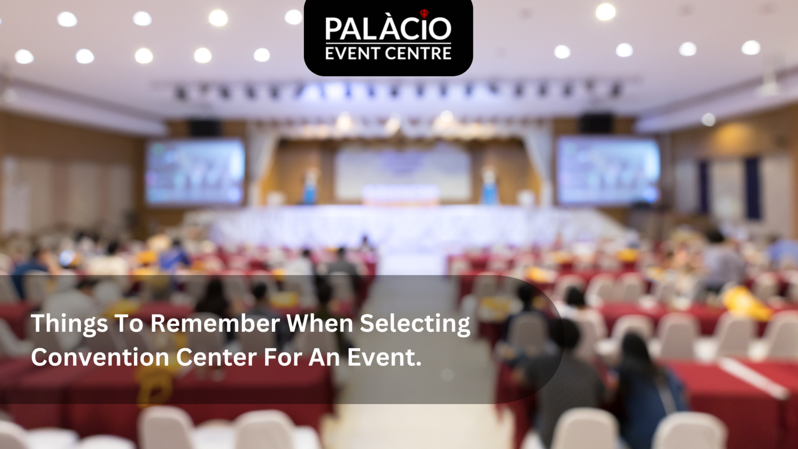 Convention Center For An Event